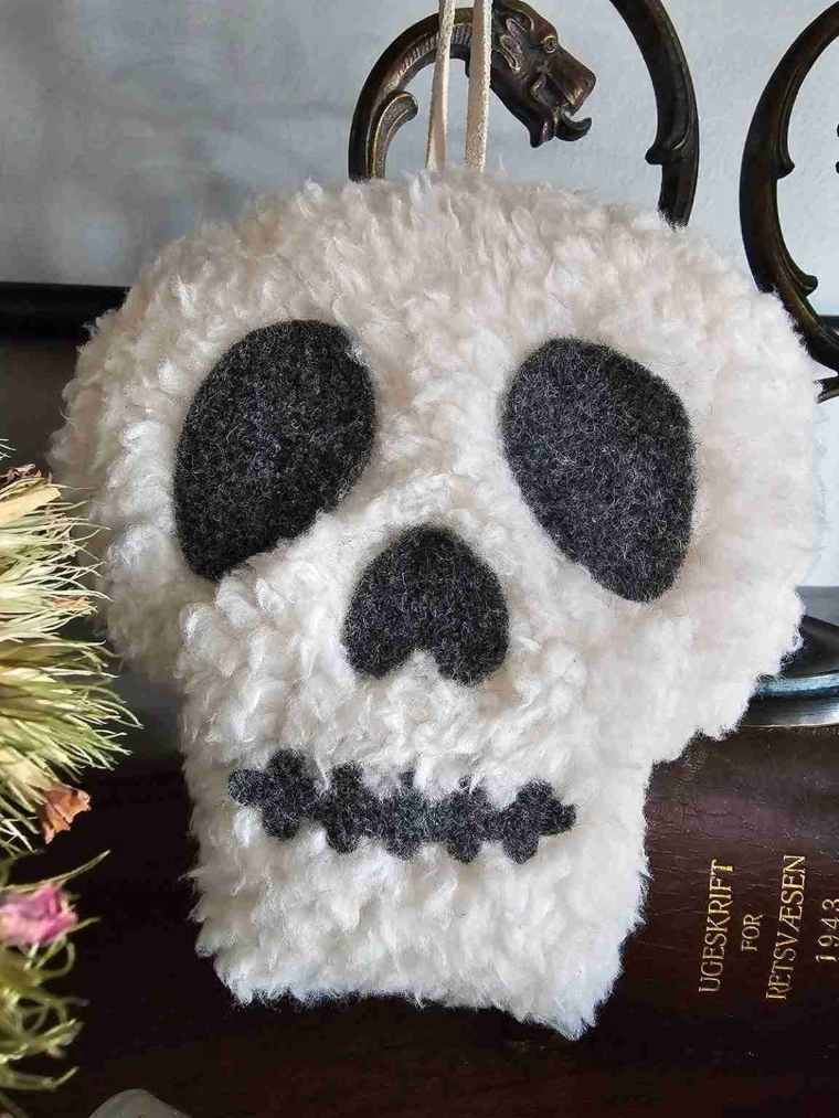 Halloween Skull Stuffie