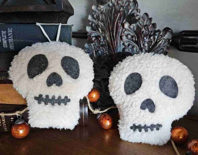 Halloween Skull Stuffie