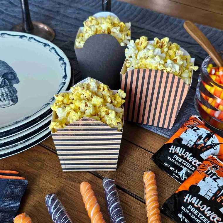 Halloween Tombstone Popcorn Boxes