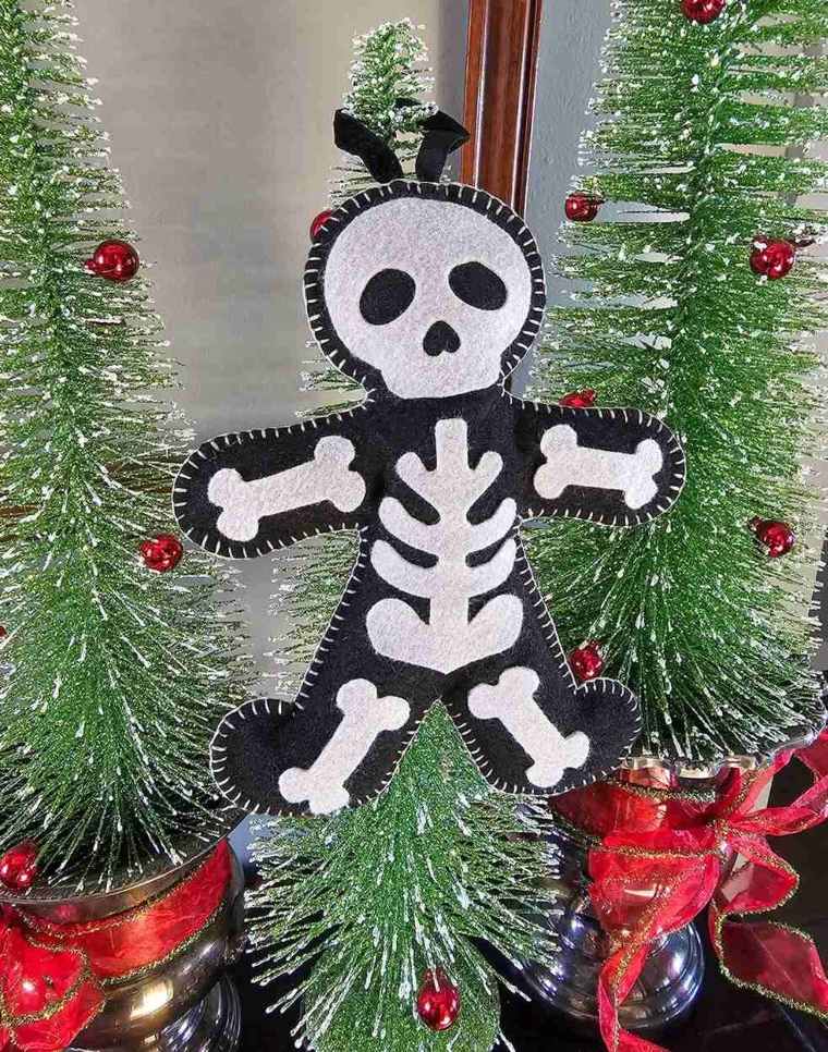 Gingerbread Skeleton Stuffie