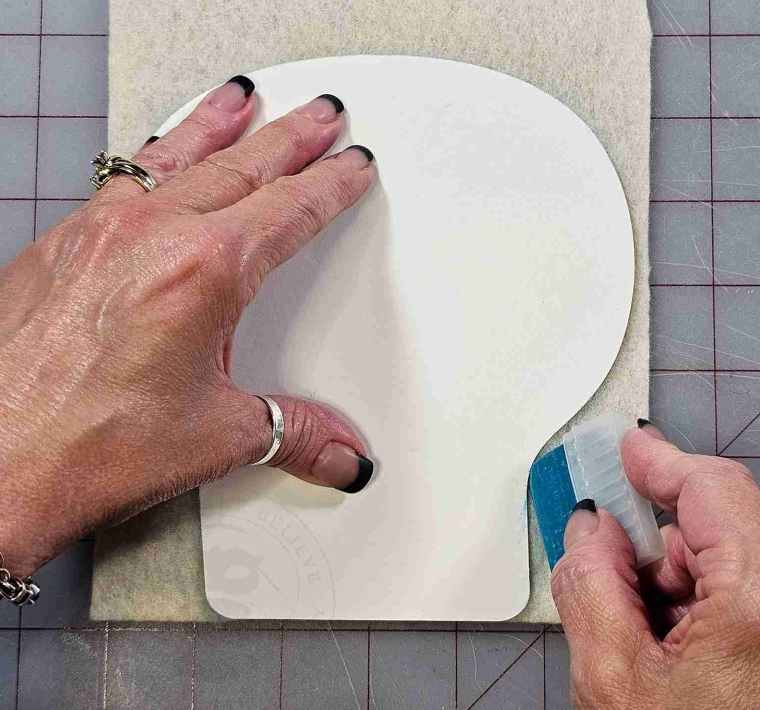 Trace Skull Pattern Onto Fabric