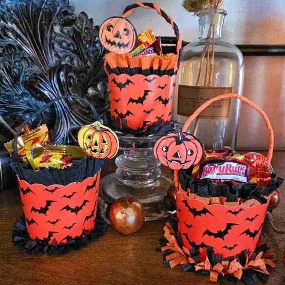 Vintage Style Halloween Nut Cups