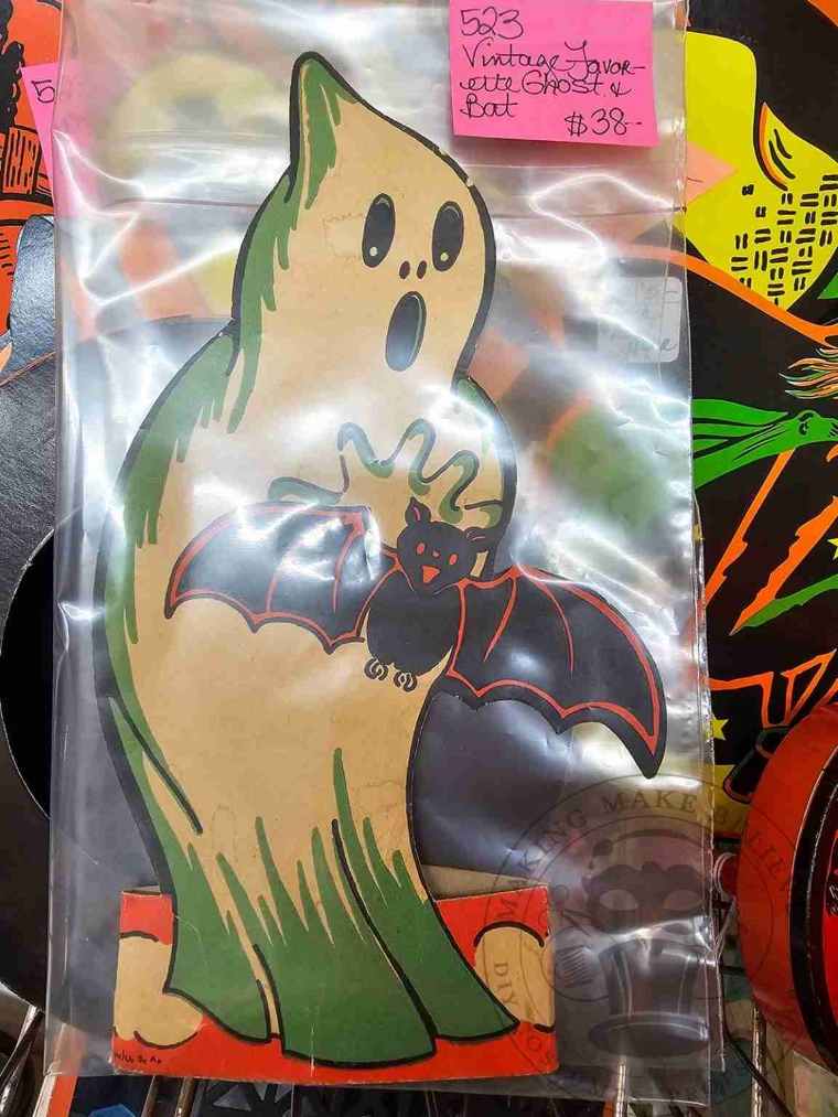 Vintage Halloween Beistle Favor-ette Ghost