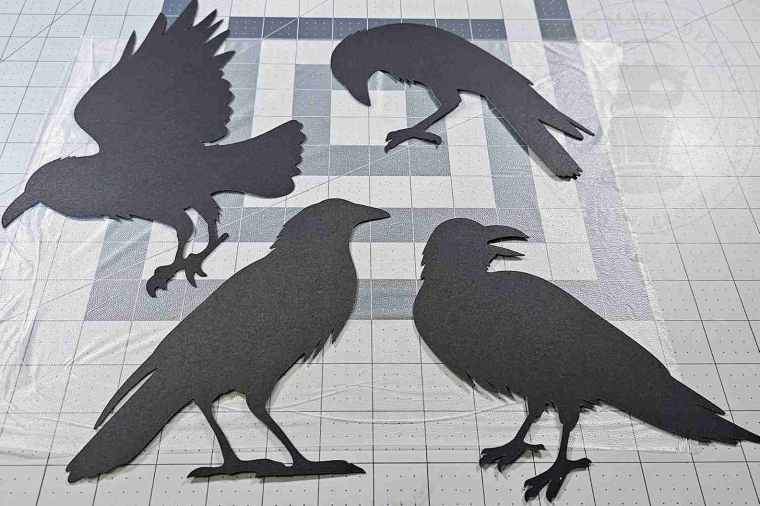 Raven Cut Outs