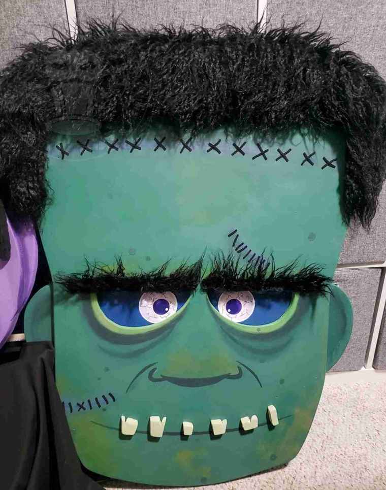 Oversize Halloween Frankenstein Monster Prop Display