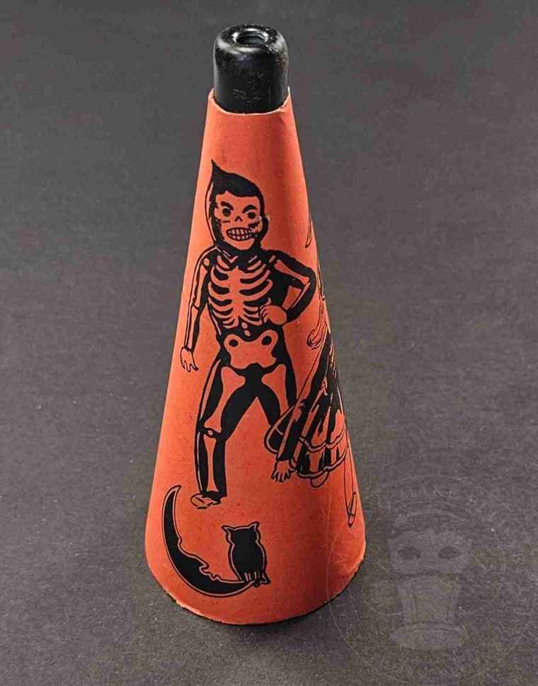 Vintage Bugle Toy Halloween Horn