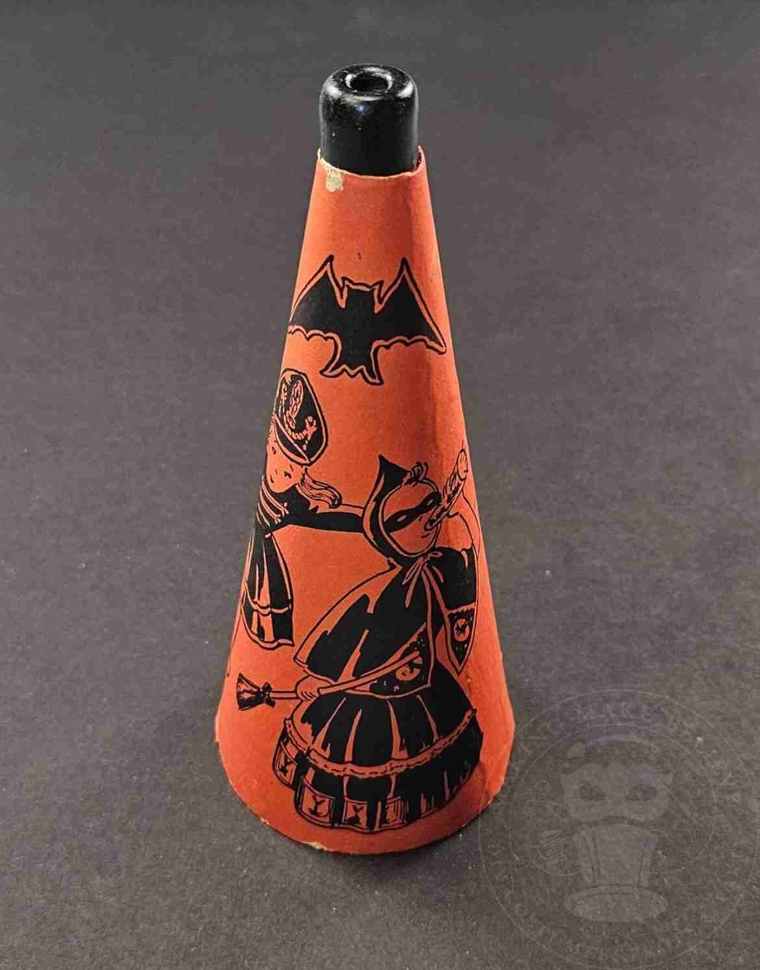 Vintage Bugle Toy Halloween Horn
