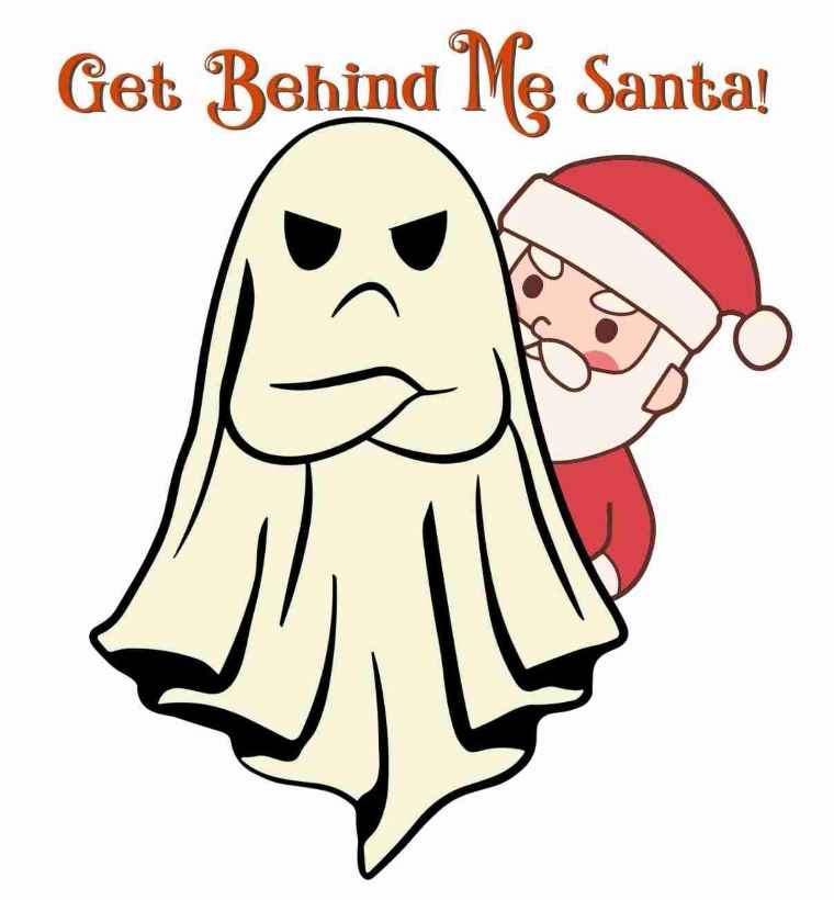 Get Behind Me Santa