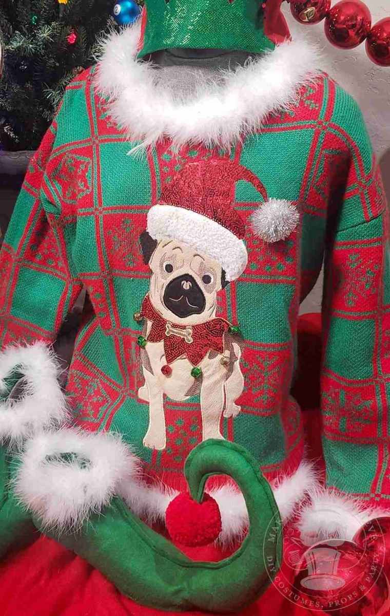 Thrifted Ugly Christmas Sweater Hack
