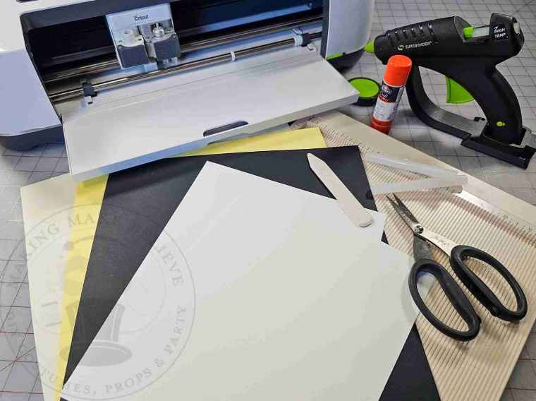 Haunted circus rosette supplies