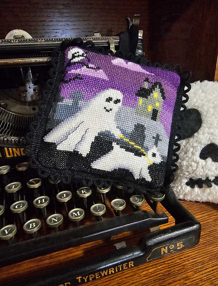 Haunted Halloween Cross Stitch