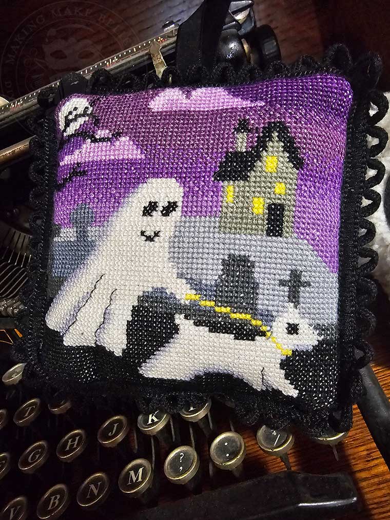 Haunted Halloween Cross Stitch