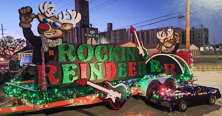 Christmas Parade of Lights Salina Kansas 2025