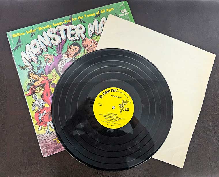 Vintage Monster Mash Record