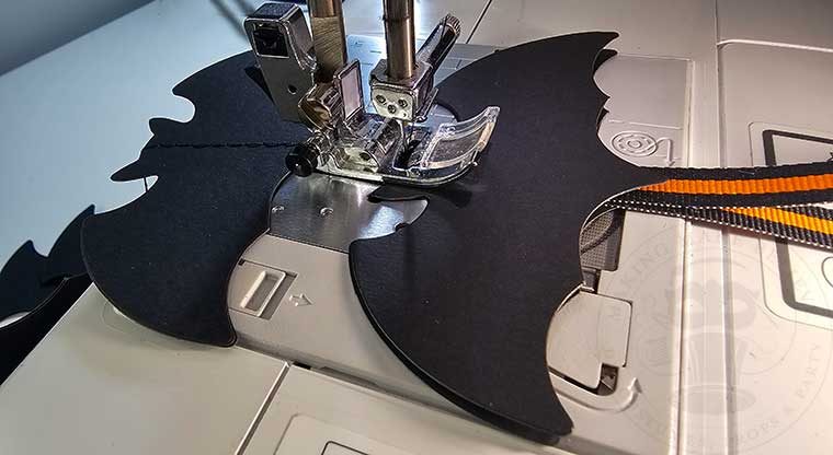 Add loop to end and backstitch