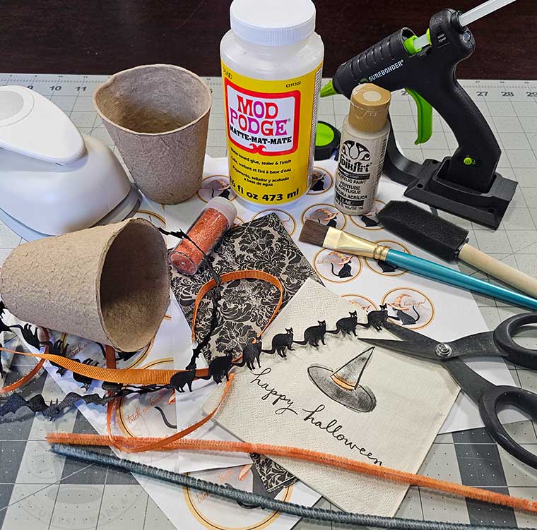 Peat Pot Treat Basket supplies