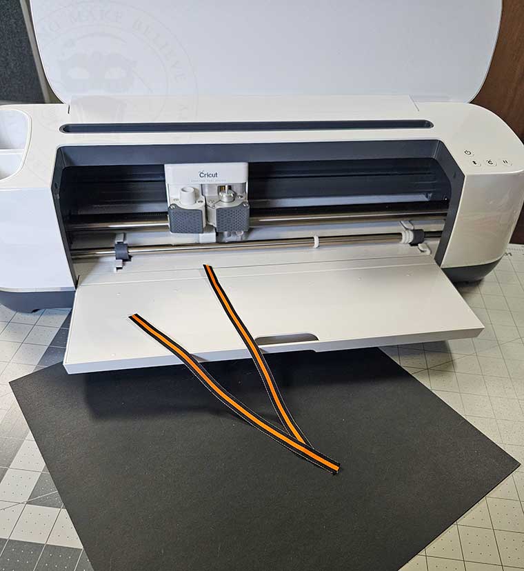 Supplies for Easy DIY Halloween Bat Garland