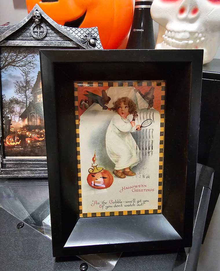 Ellen Clapsaddle Halloween postcard