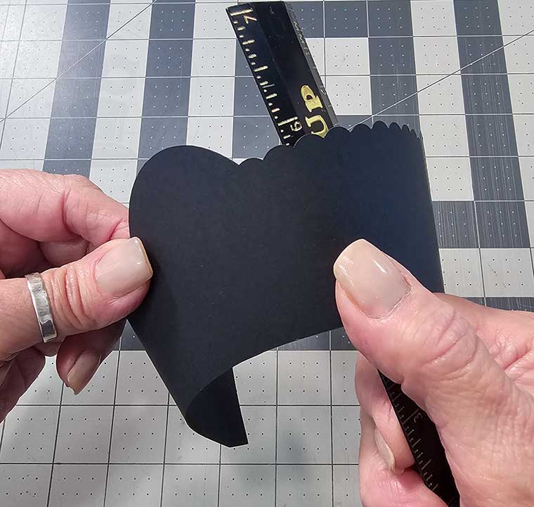 Curl wrapper using a ruler