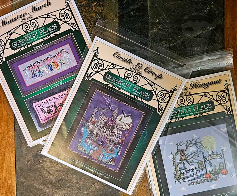 Glendon Place Halloween Cross Stitch Patterns