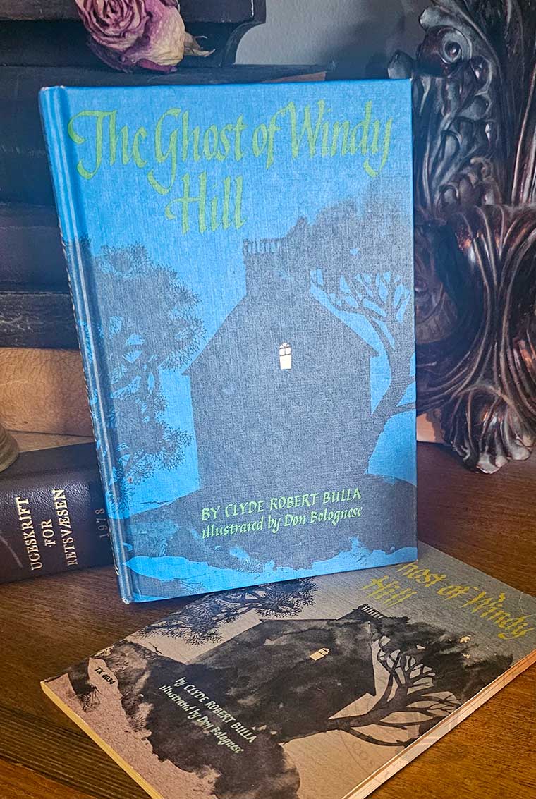 Vintage 1968 hardcover book The Ghost of Windy Hill