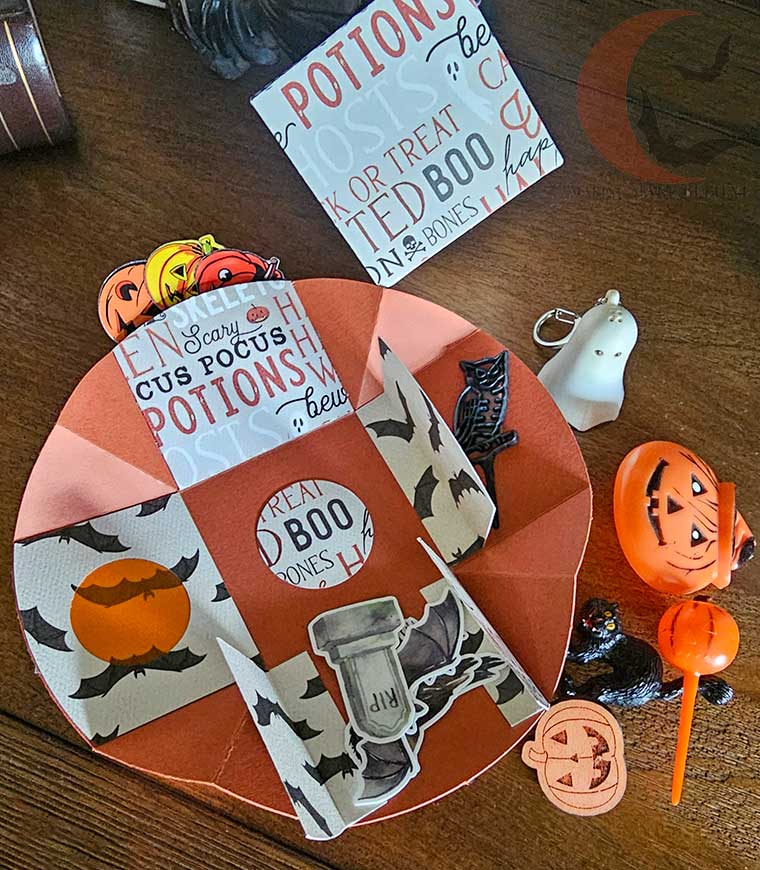 Halloween Surprise Treat Box opened