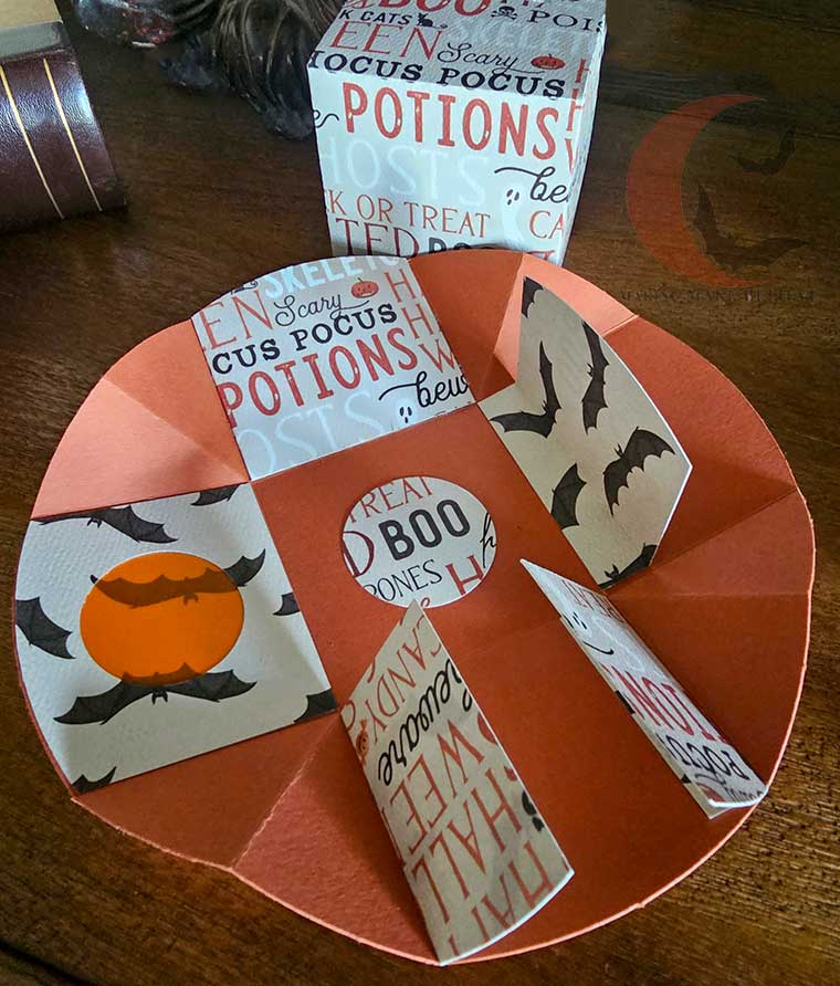 Halloween Surprise Treat Box opened