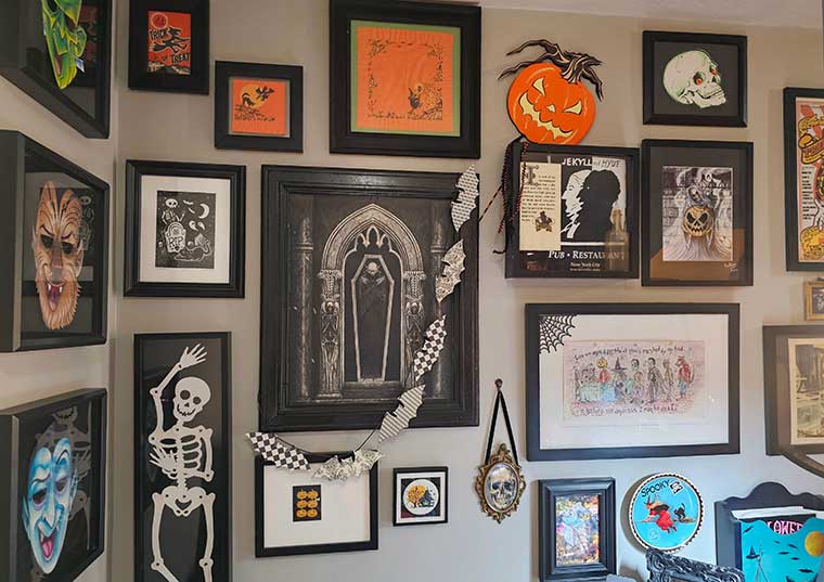 Ghoulie Gallery Wall