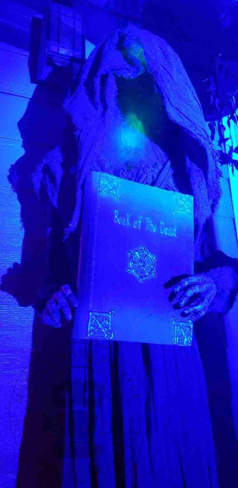 Glowing witch