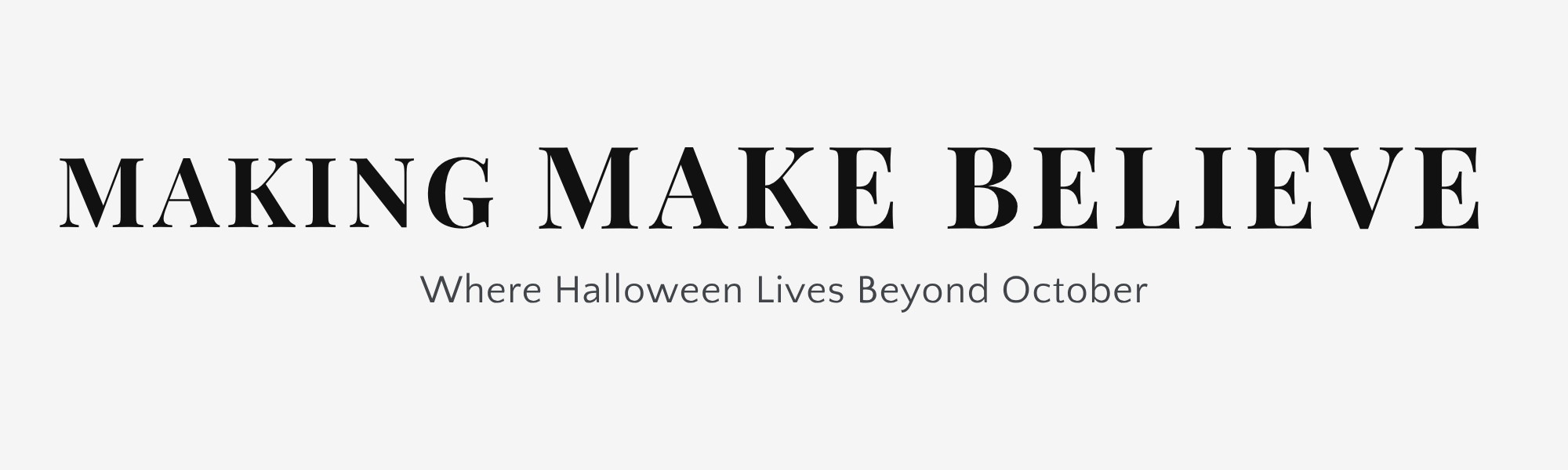 Making Make Believe