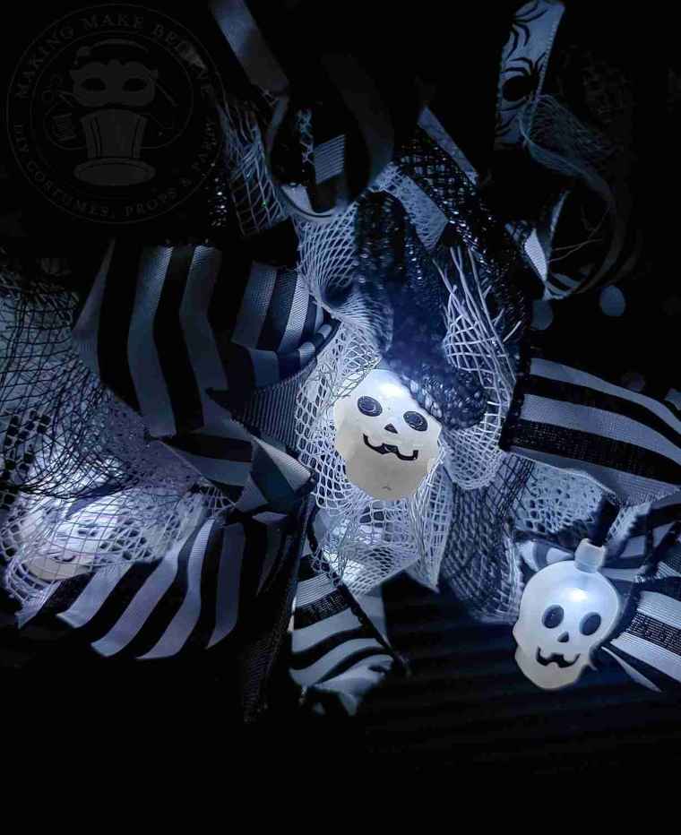Skull string lights