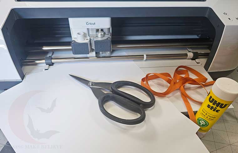 Scaredy Cat Banner supplies