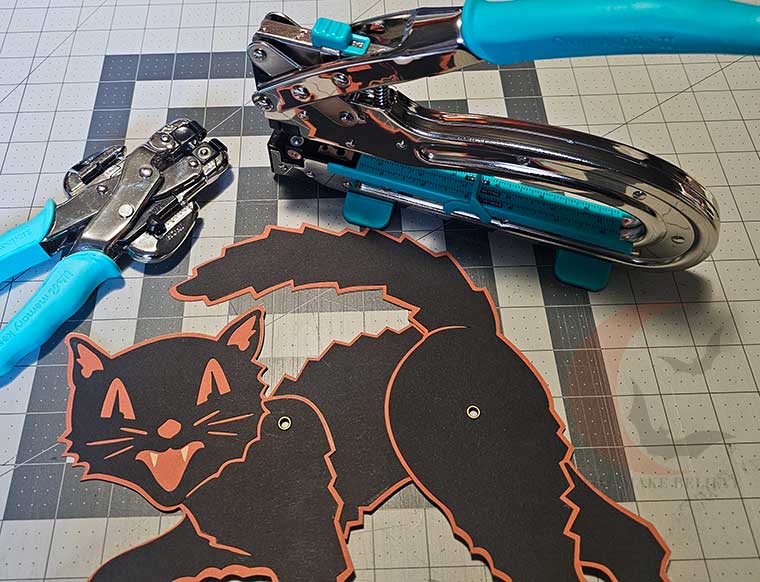 Grommets and Crop-A-Dile