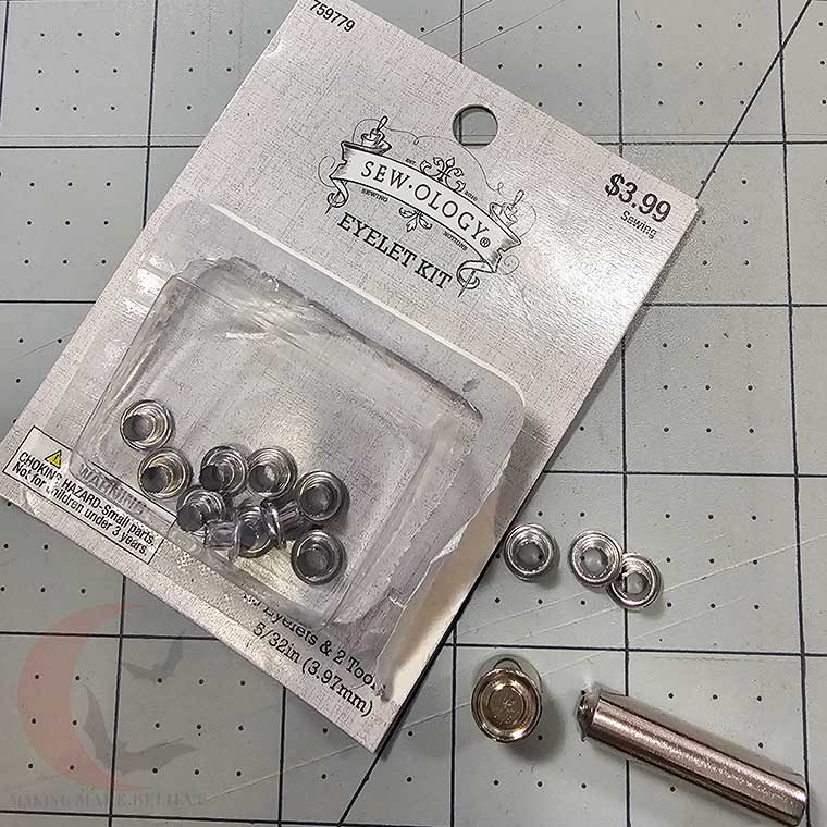 Manual grommet tool kit