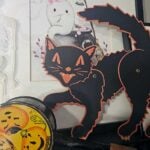 Vintage Inspired Jointed Scaredy Cat