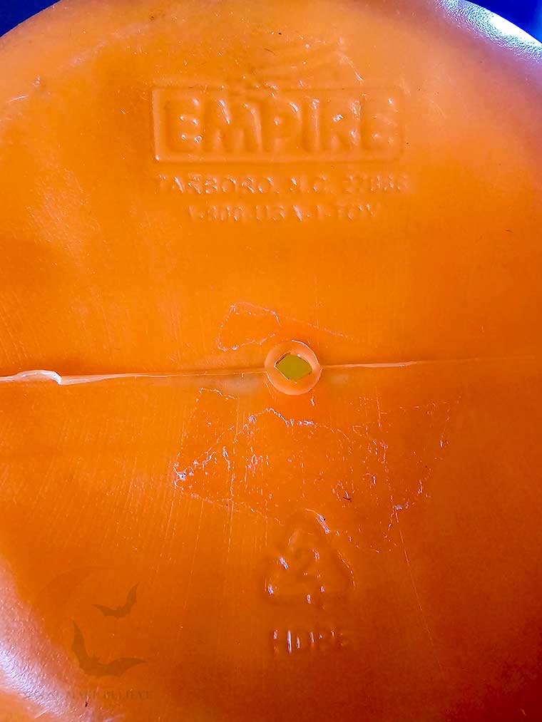 1995 Empire witch hat pumpkin pail