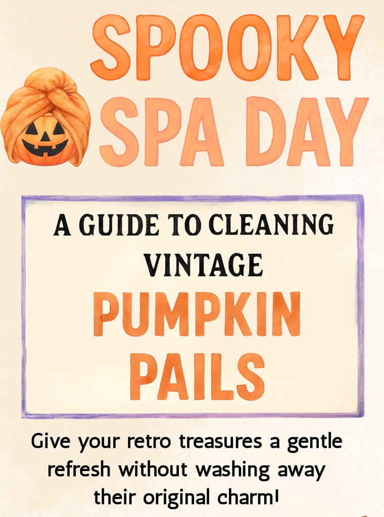 Pumpkin Pail Spooky Spa Day