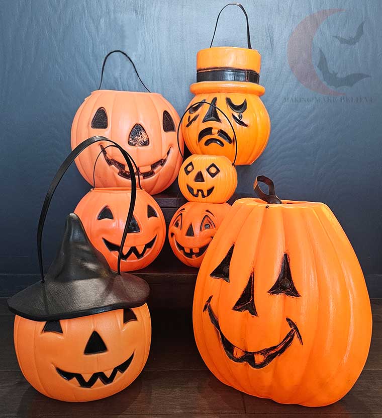 Vintage Pumpkin Pails