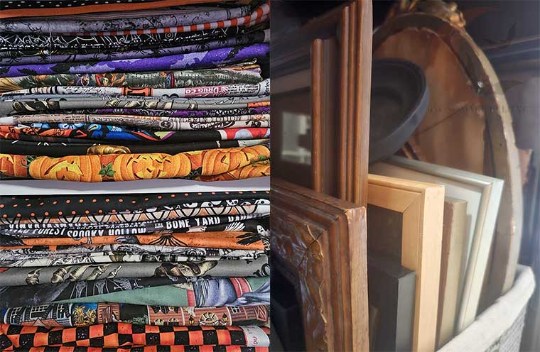 Frame & fabric stash