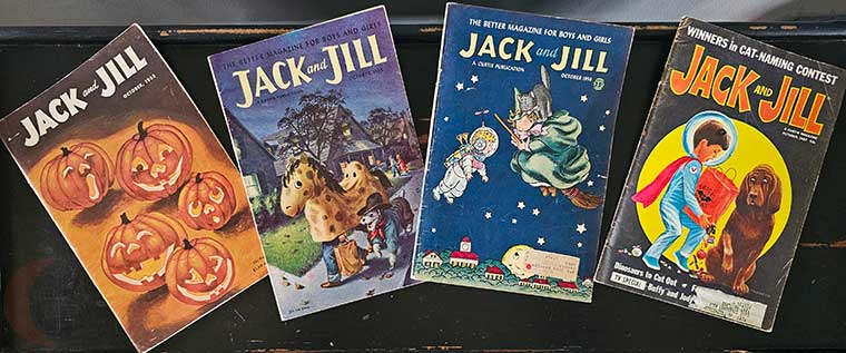 Vintage Jack & Jill children's magazines