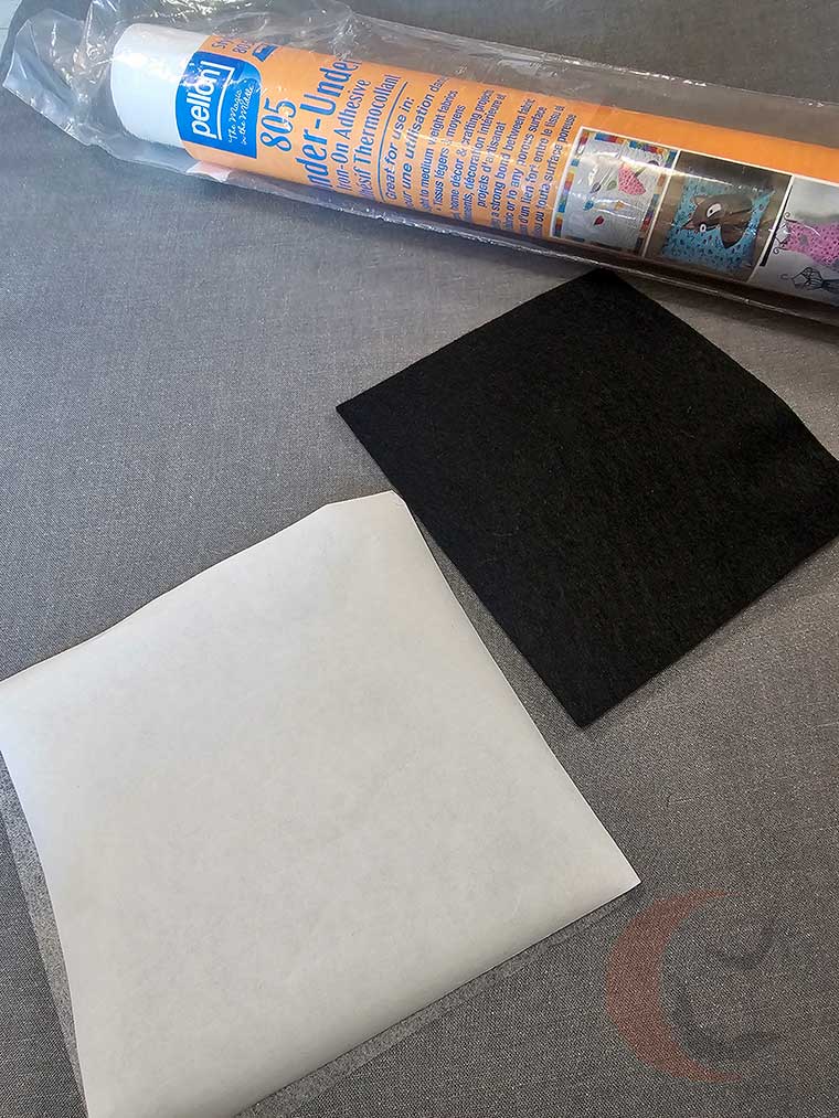 Wonder-Under cut to felt size