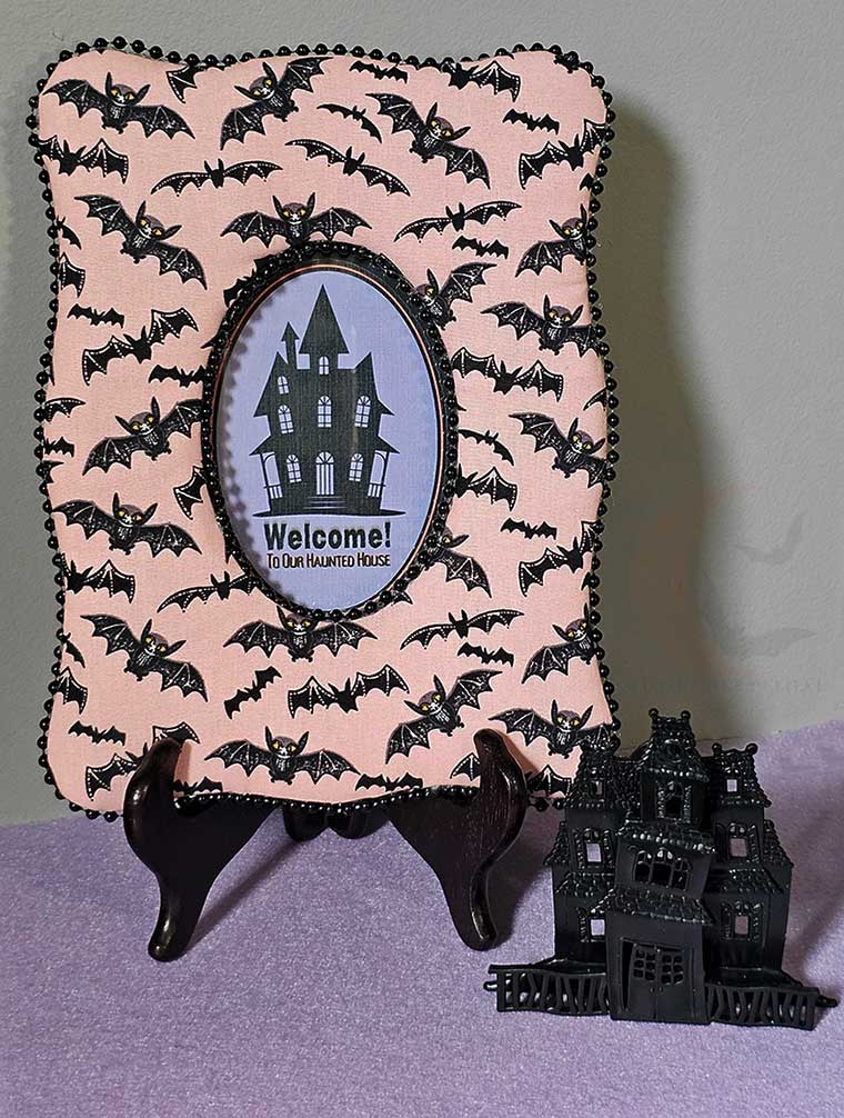Thrifted Frame Halloween Upcycle