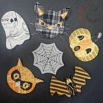 The All Hallows' Curio Collection fabric Halloween ornaments