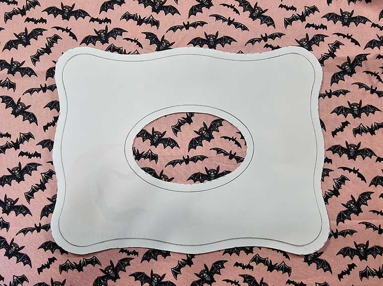 Determine fabric layout landscape