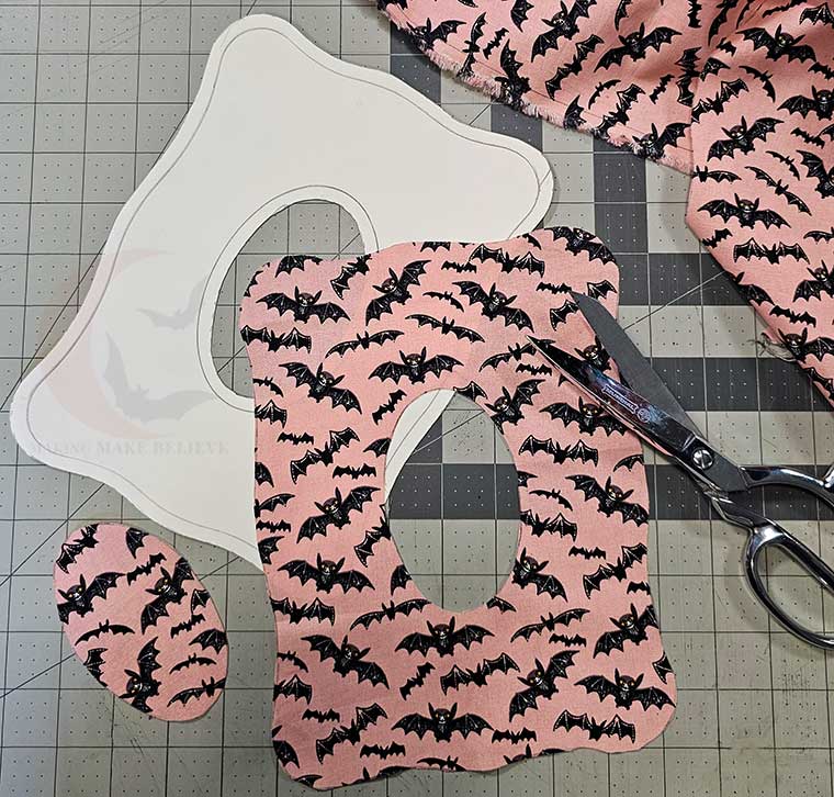 Cut out fabric