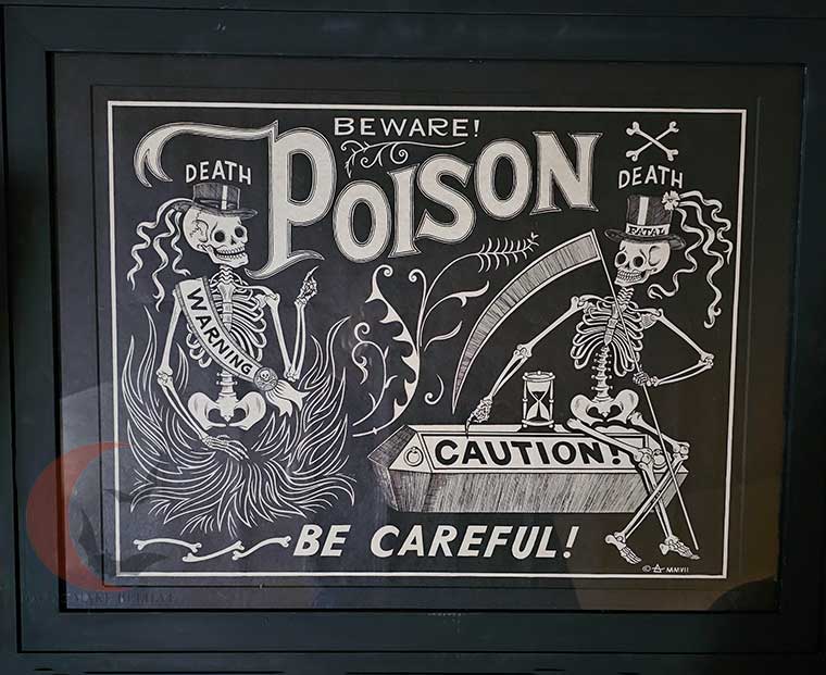 Poison Label - Halloween Gallery