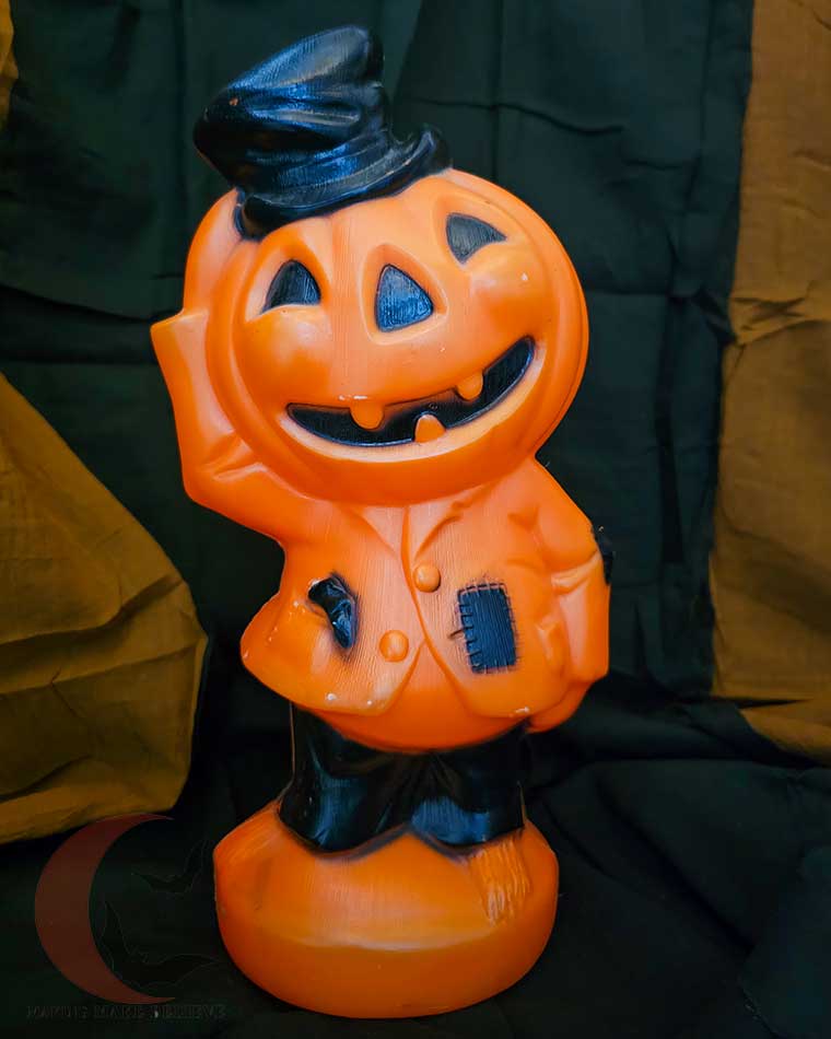 Empire Pumpkin Man Blow Mold Light Up