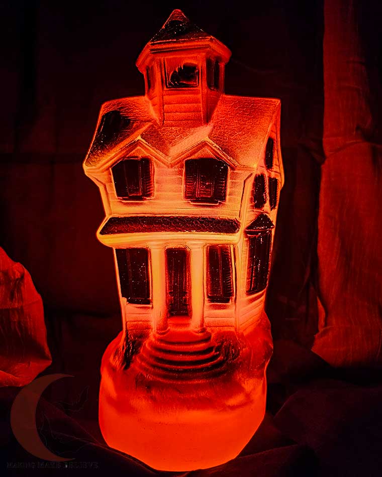 Empire Haunted House Blow Mold Light Up