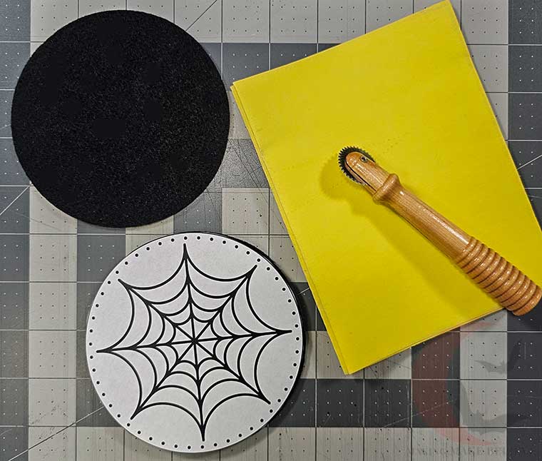 Preparing to trace template