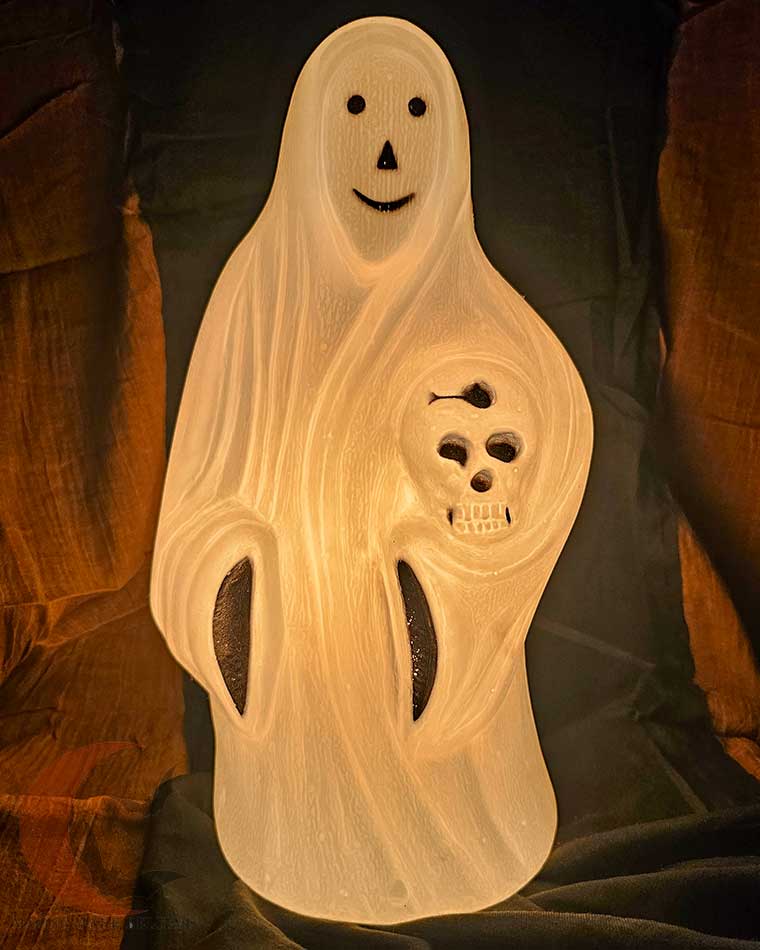Vintage Bayshore Ghost Blow Mold Light Up